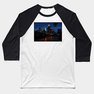 Summer Evening in Minneapolis Baseball T-Shirt